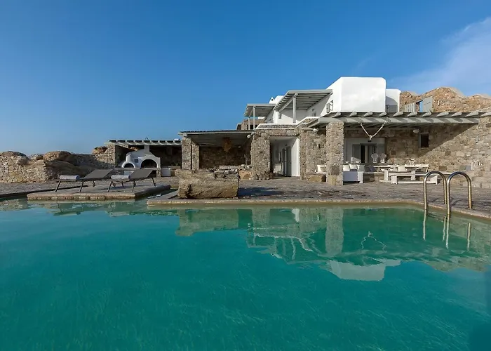 ヴィラ Pergisos Mykonos *